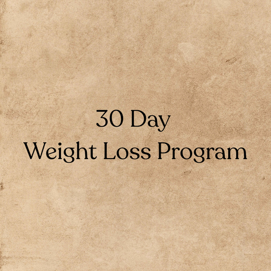 30 Day Weight Loss Program