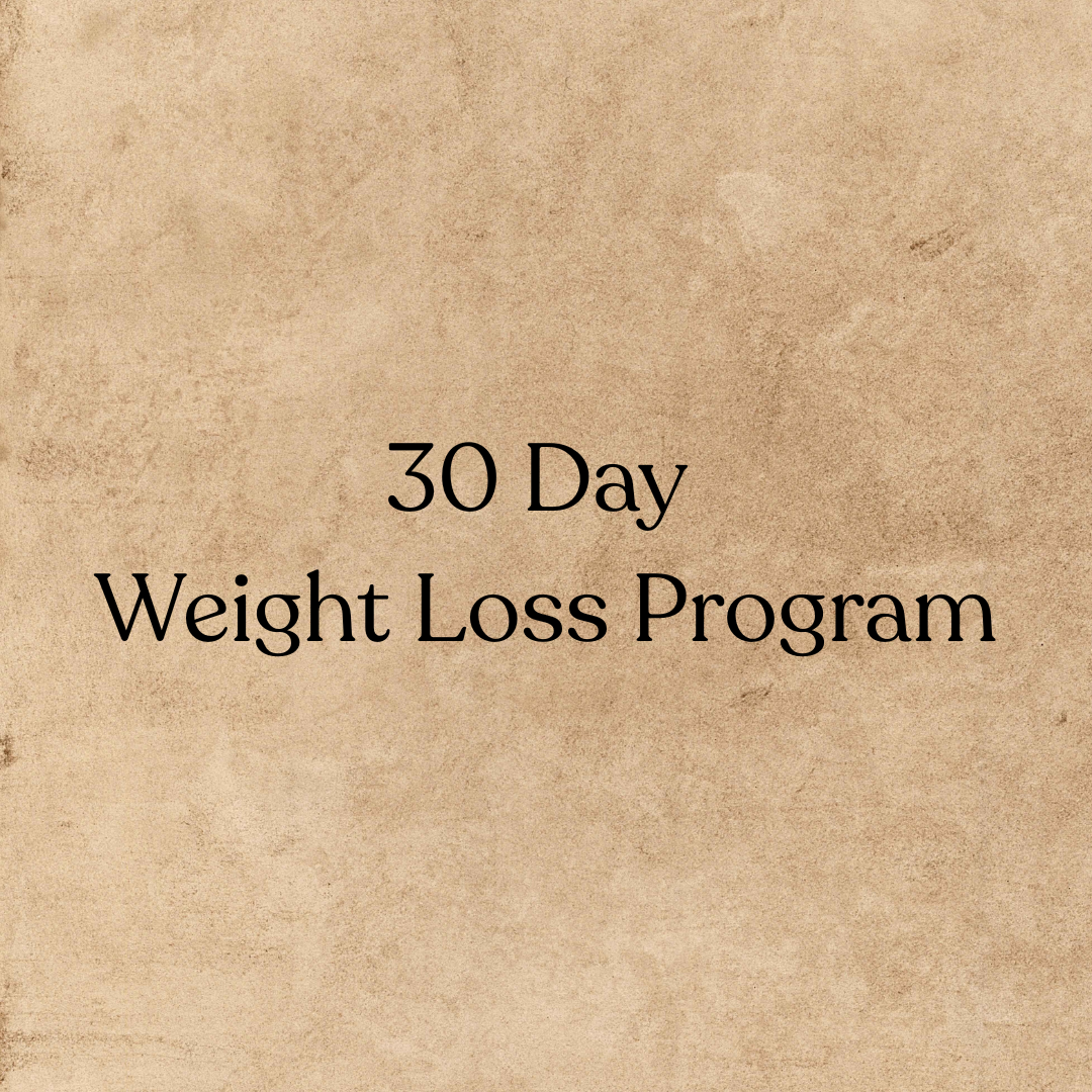 30 Day Weight Loss Program