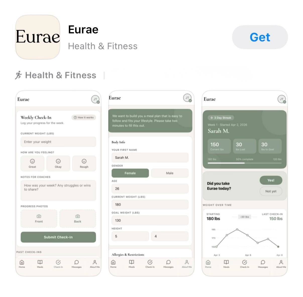 Eurae App Subscription